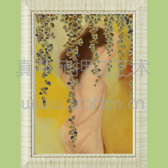 押花装饰画SC6080-1602侧影