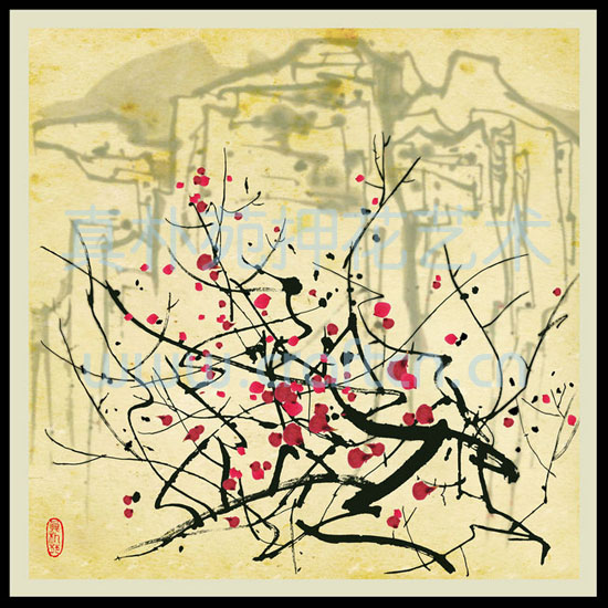 押花装饰画SF100100-601
